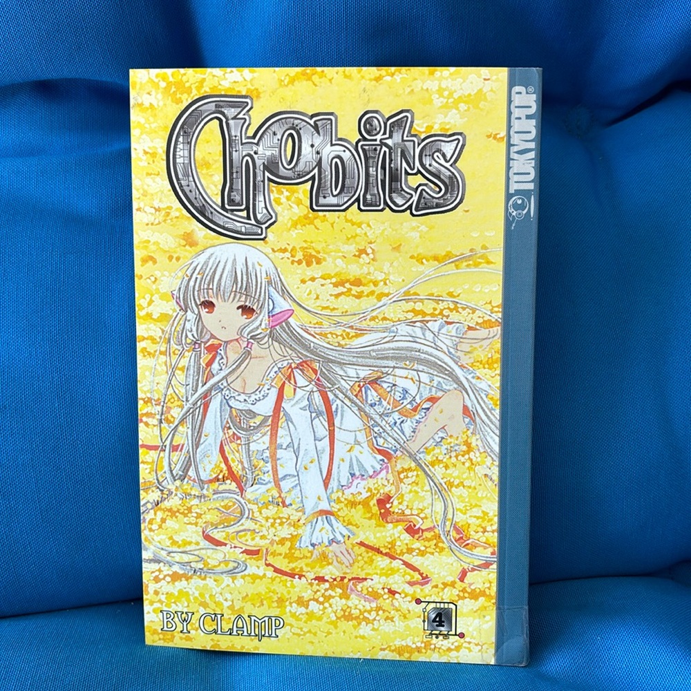 Chobits Comic Volume 4 By Clamp 100% Authentic Manga Rated Older Teen Age 16+